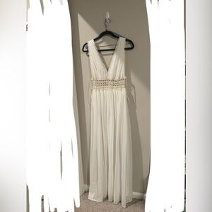 NWT White Maxi Dress